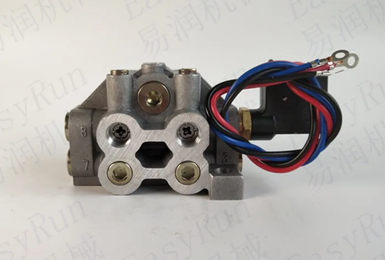 Distribuidor de graxa quâficado de bloco de graxa tipo U-6M progressivo 6 vias com interruptor