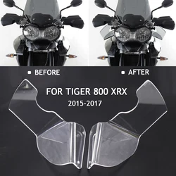 2015 2016 2017 For TIGER800XRX Motorcycle Side Windshield Windscreen Handshield Wind Deflector For Tiger 800 XRX