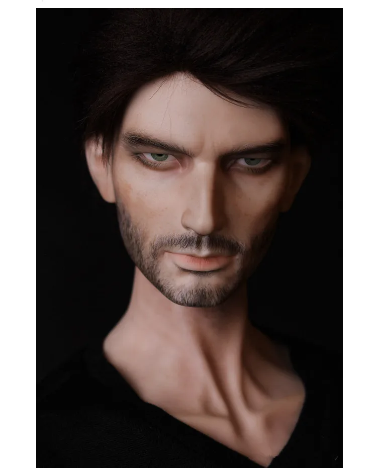 New Doll BJD SD 80 cm Jade 1/3 Bearded Uncle Joint Christmas Gift Premium Resin Spot Beard Makeup in Stock