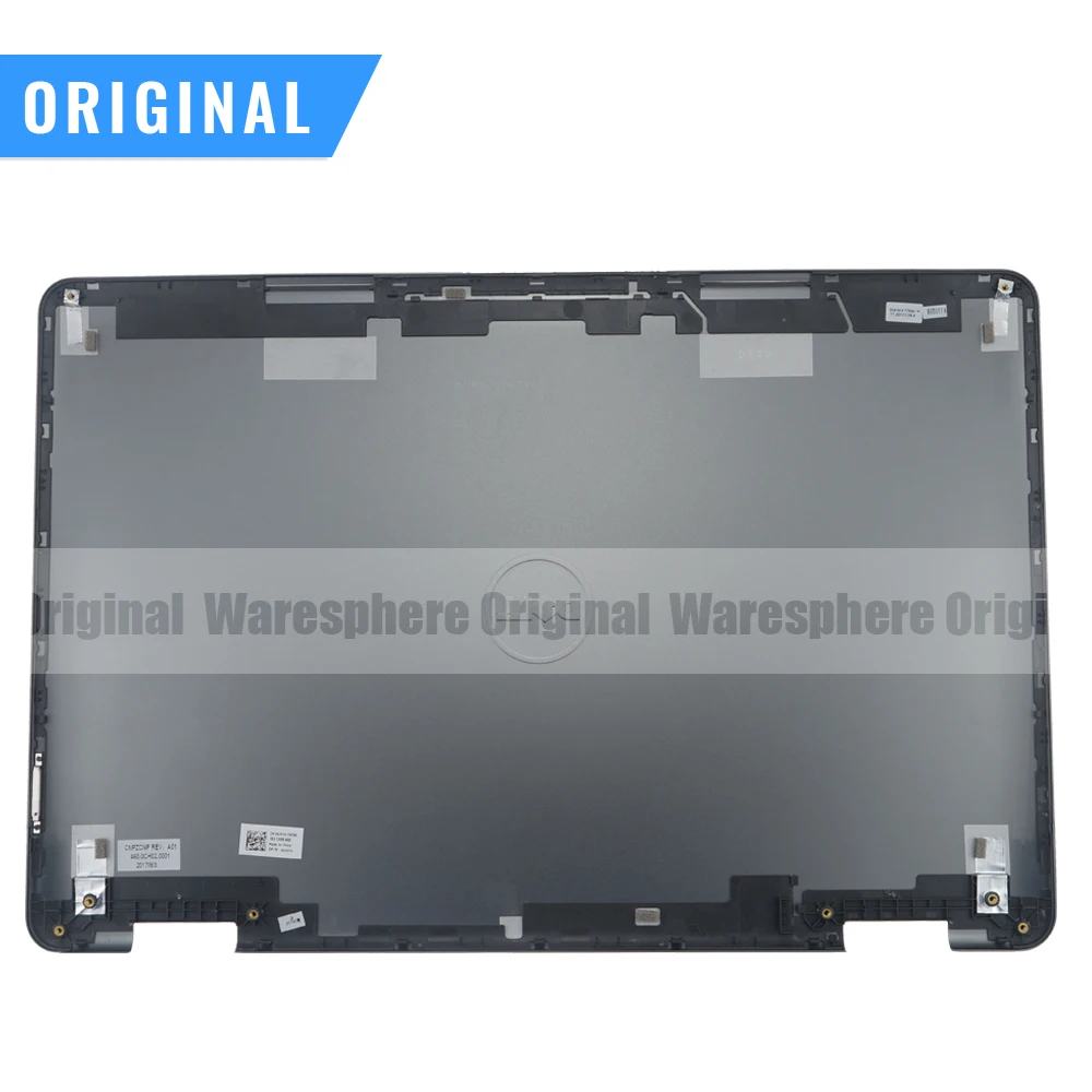 Imagem -02 - Capa Traseira Lcd para Dell Inspiron 17 7778 Tampa Traseira 6jvt4 06jvt4 460.0ch02. 0001 Cinza