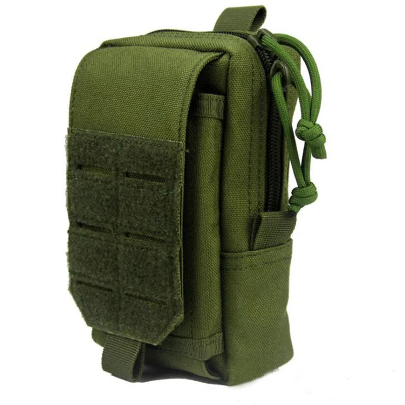 Tactical Multi-Purpose Utility Molle Pouch Waist Bag for Mobile Phone Belt Pouch Holster Cover Case EDC Pack Organizer Holder