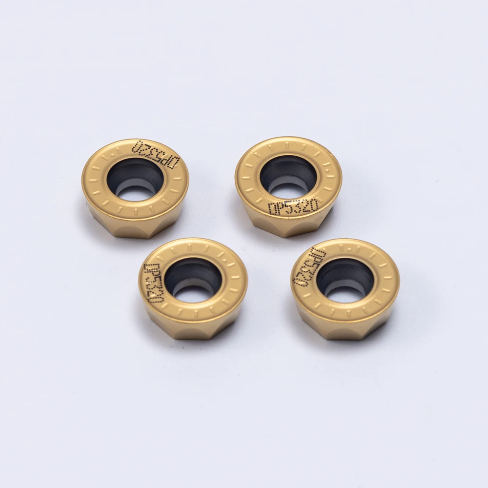 RPMW1003 RPMT1204 DP5320 DP5420 inserto de fresado de carburo torno CNC RPMT RPMW hoja de molino redondo herramientas de torneado de corte de Metal
