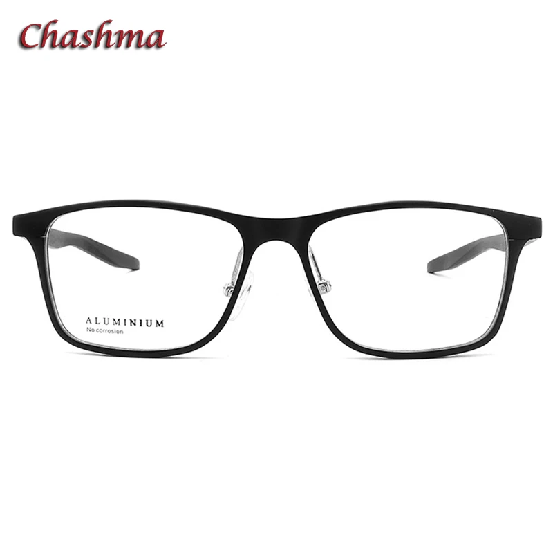 Chashma Sport Wide Eyewear Frame Prescription Optical Lenses Men Big Aluminum Magnesium Fashion Trend Spectacles Glasses