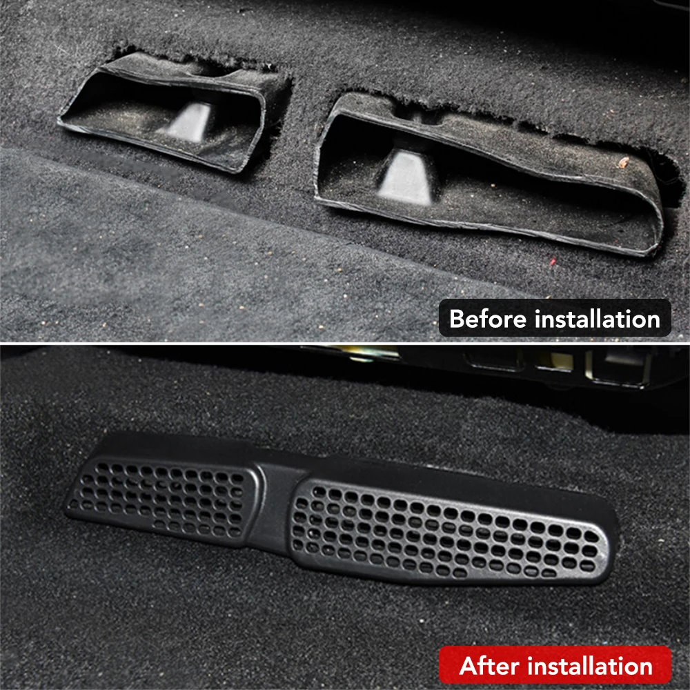 2pc Under Seat AC Air Duct Vent Outlet Protective Cover For VW Volkswagen Golf 7 MK7 7.5 Skoda Octavia Superb B8 SEAT Leon MK3 3