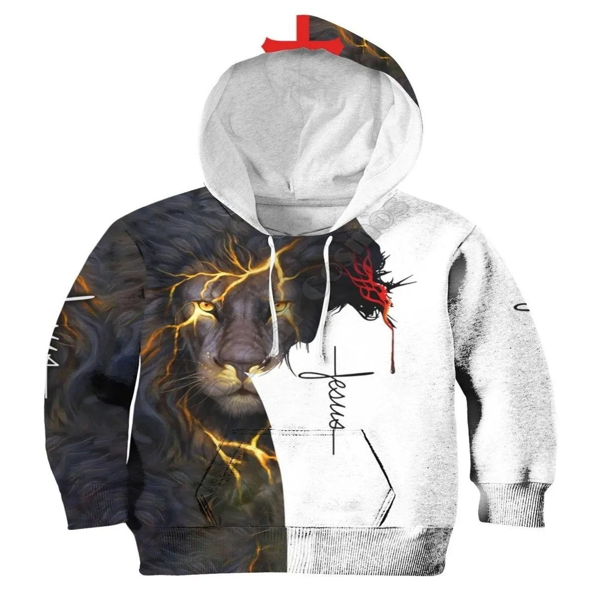 

Easter Jesus Jesus 3D Printed Hoodies Kids Pullover Sweatshirt Tracksuit Jacket T Shirts Boy Girl Funny Apparel