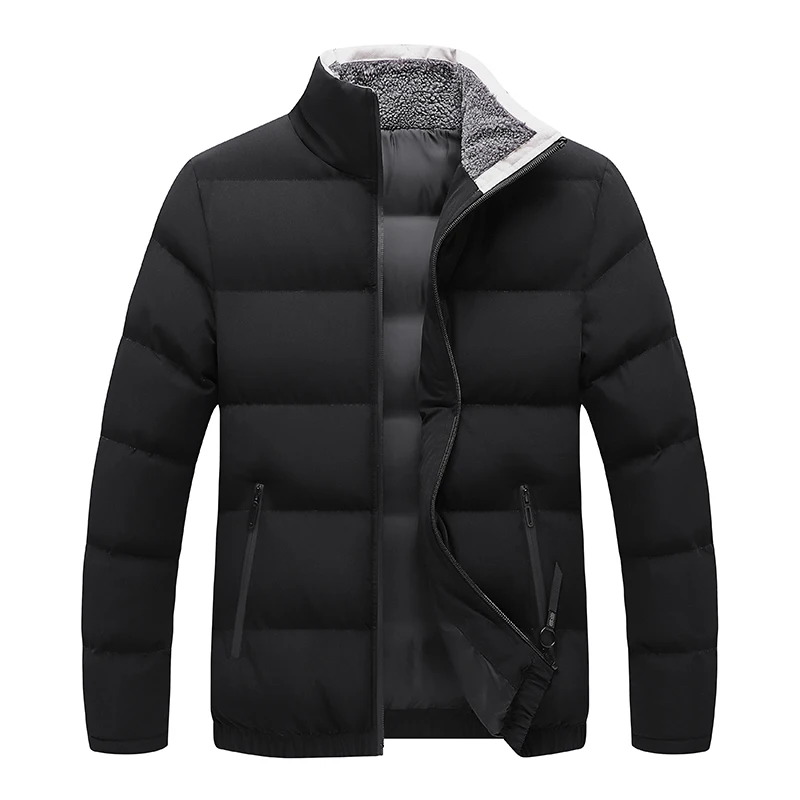 Chaqueta cálida para hombre, abrigo informal grueso, Parka de talla completa, M-4XL, novedad de invierno, 2024