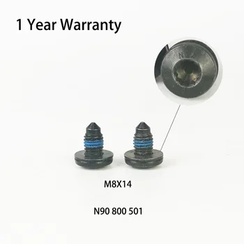 2 pcs מנעול דלת מפעיל של בורג N90800501 M8X14 עבור A4 A6 RS6 A8 A3 TT RS4 פולו פאסאט גולף ג 'טה