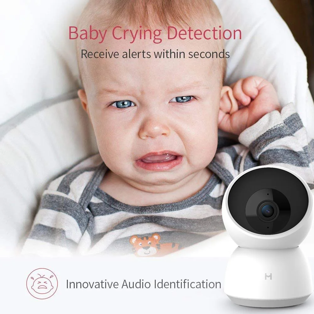 New Smart Camera 360 Mi Home Baby Monitor 2K Pro 1296P HD WiFi Video Surveillance Webcam Night Vision Security IP Cam