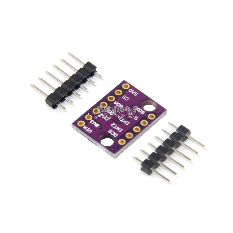 

GY-BMI160 Module 6DOF 6 Axis Angular Velocity Gyroscope + Gravity Acceleration Sensor IICSPI