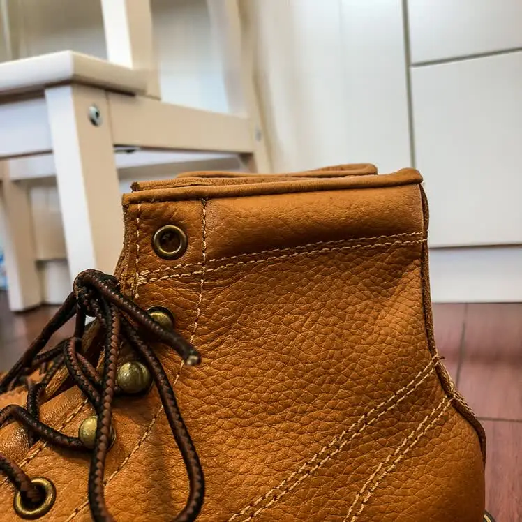 U6796 Red Tornado Super Quality Handmade Italian Cowhide Genuine Leather American Style Goodyear Welted Boots Size 35-49