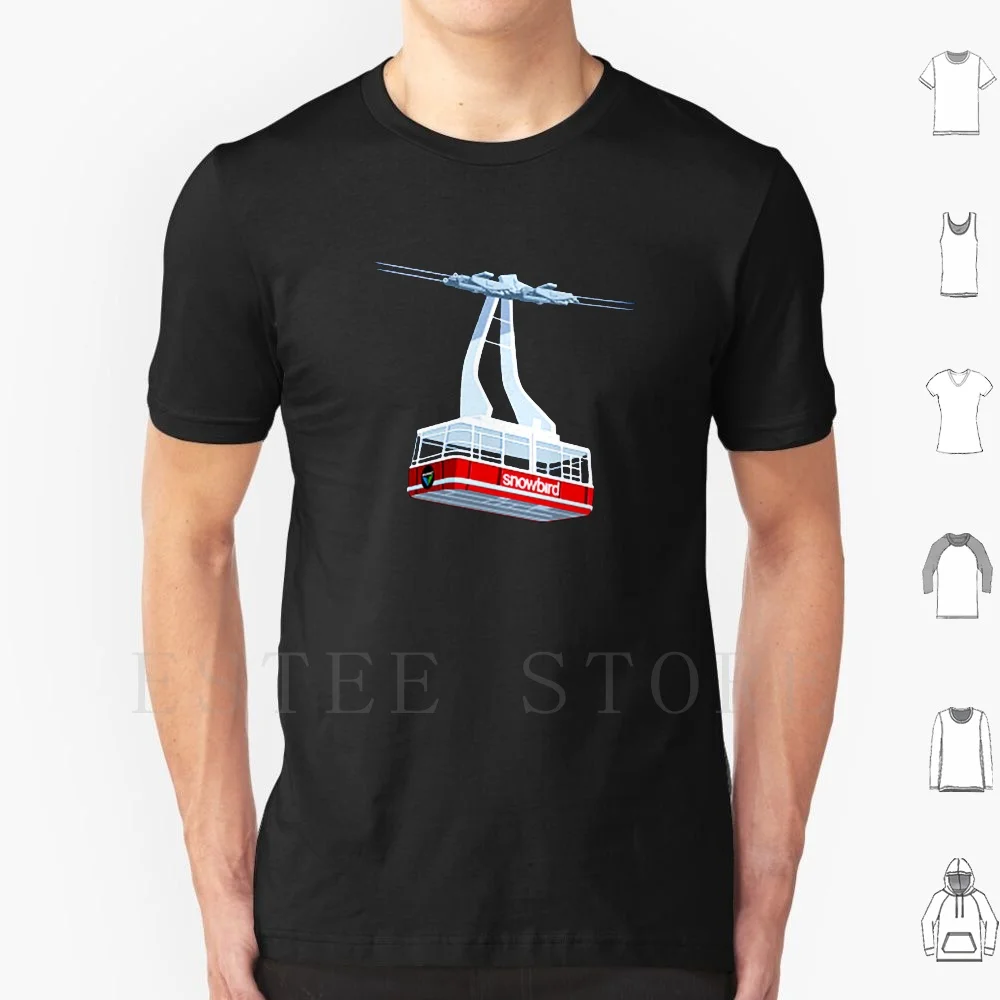 Famous Snowbird T Shirt Print Cotton Snow Snowbird Us America