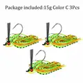 3pcs 15g Color C