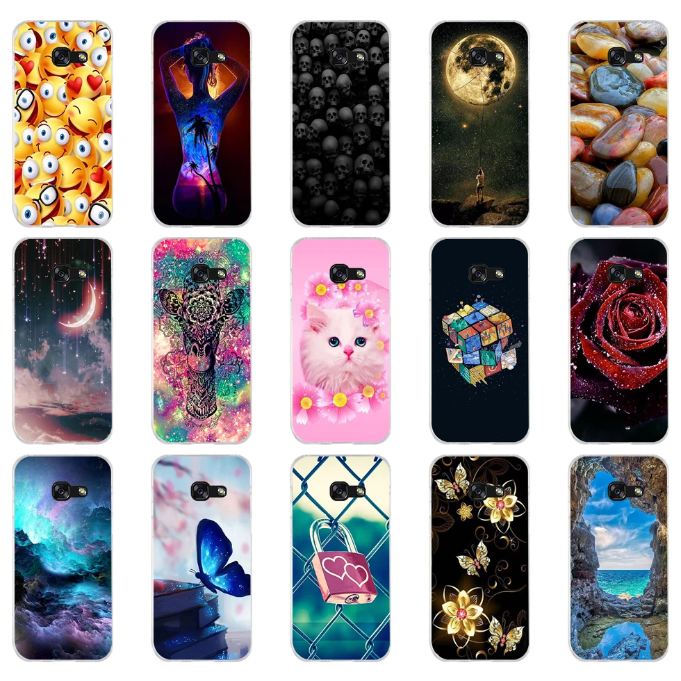 silicone For Samsung A5 2017 2016 A50 Case Soft TPU Phone Case for Samsung Galaxy A 5 2017 Cover Coque Funda Skin shockproof 1