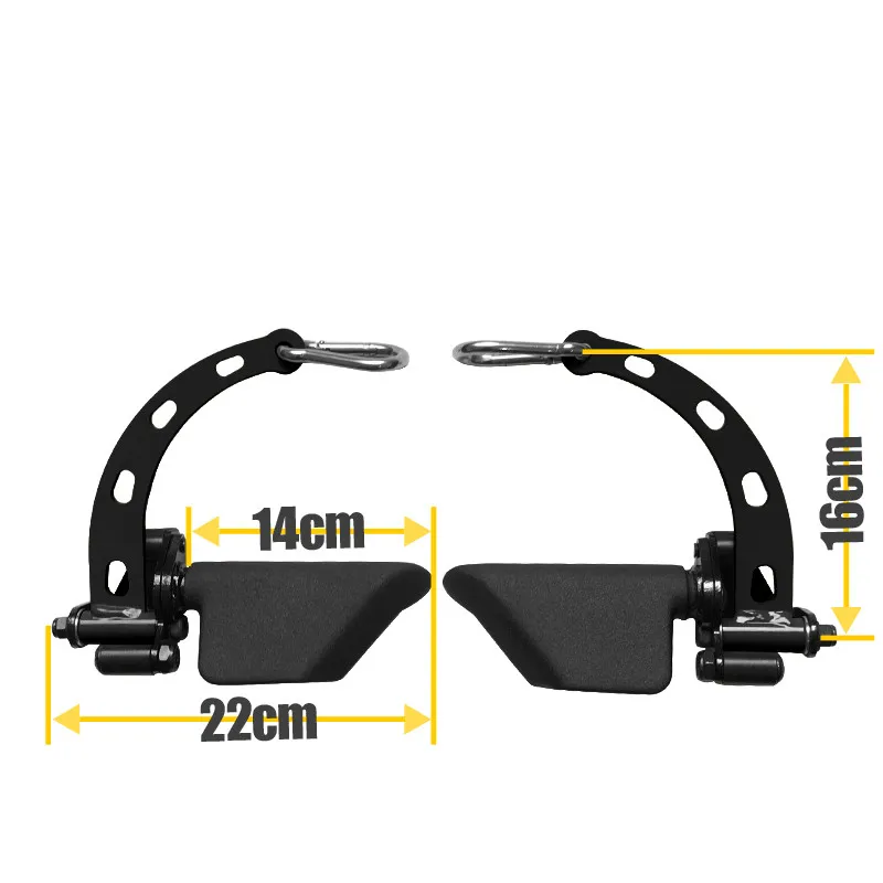 Home Gym Multi-Grip Lat Pull Down Bar Back Spier Gripper Lat Pulldown Handvat Fitness Pulldown Lange Bar Voor Kabel Katrol Machine - afbeelding 1