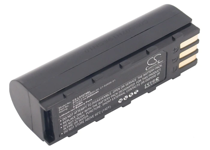 

2600mAh Barcode Scanner Battery for Motorola , 21-62606-01 3.7V/mA