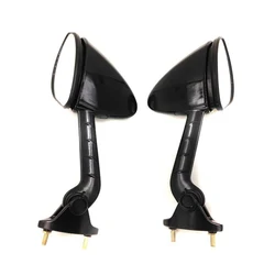 Pair Black NEW Style Side Rearview Mirrors For Kawasaki ZX14R ZZR1400 2006-2010