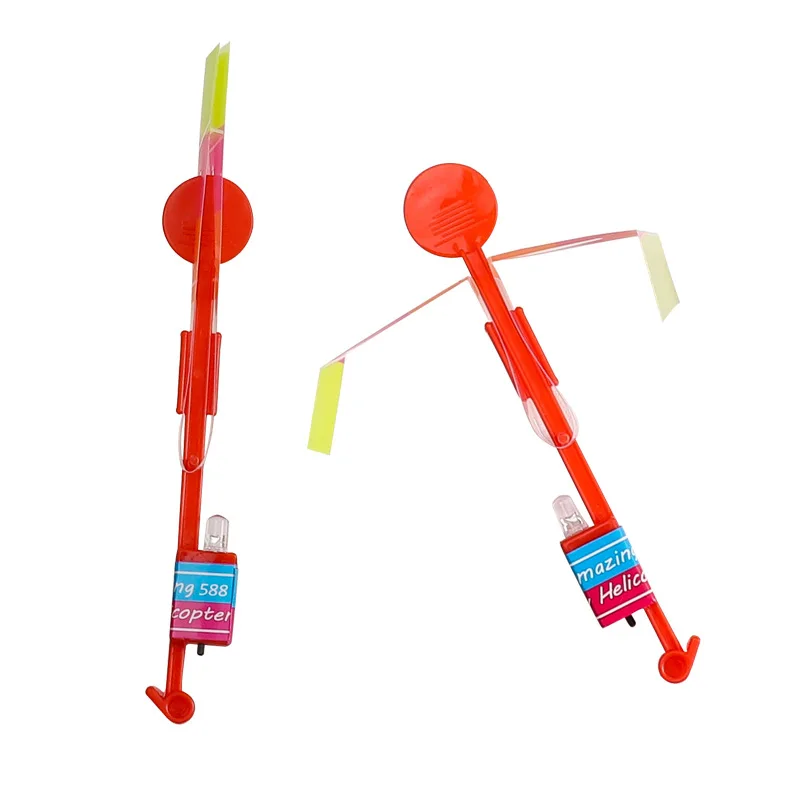 Glow Small Flying Arrows 2022 New Hot Sell Led Flash Dragonfly Catapult Rocket Children Toys