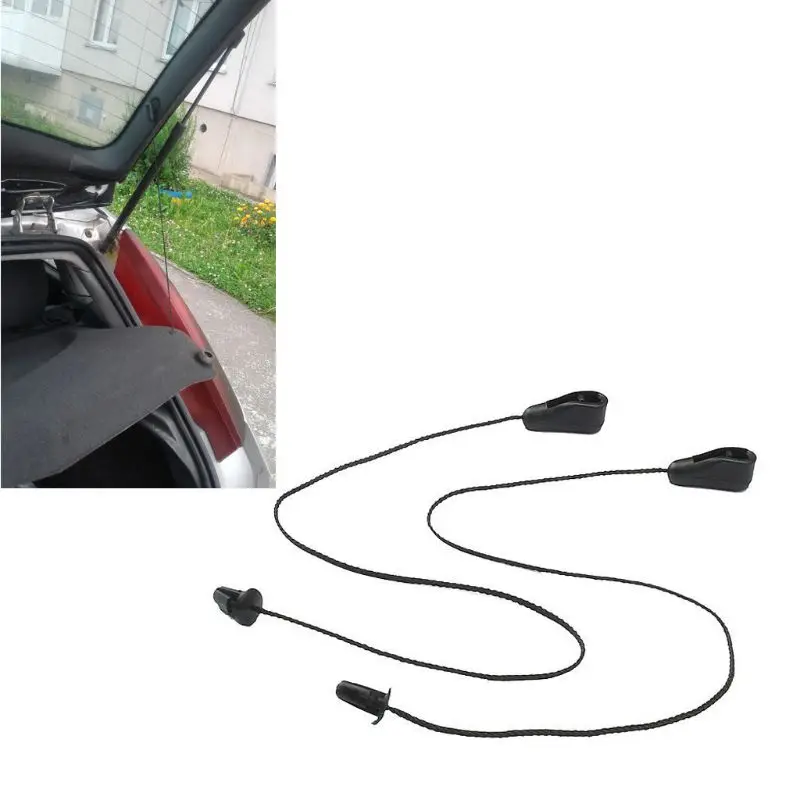 2Pcs Rear Trunk Storage Cargo Package Tray Tie Down Strap Fit for  for Focus MK2 2004-2011 Car Accessories