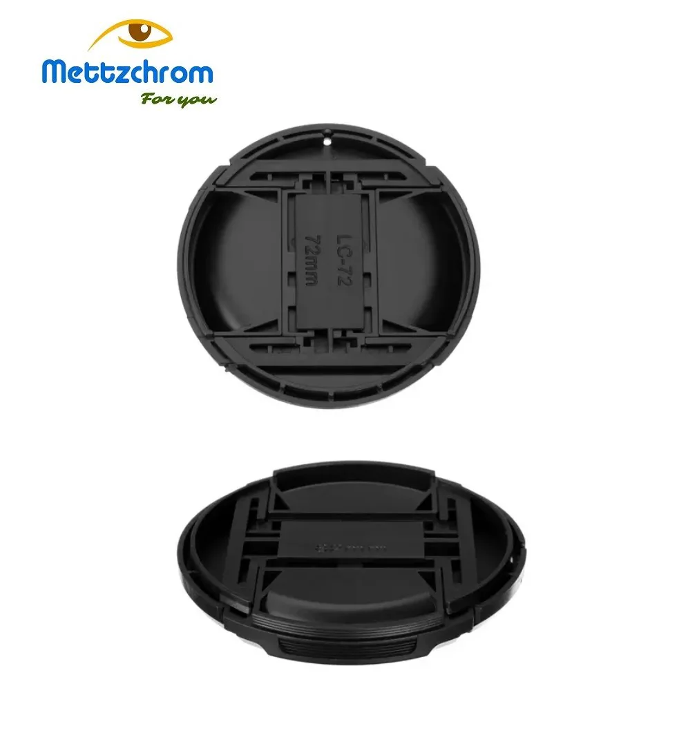 Mettzchrom 10 Pcs Universal Lensa Kamera Cap Perlindungan Penutup Lensa 40.5Mm 49Mm 52Mm 55Mm 58Mm 62Mm 67Mm 72Mm 77Mm 82Mm-52Mm