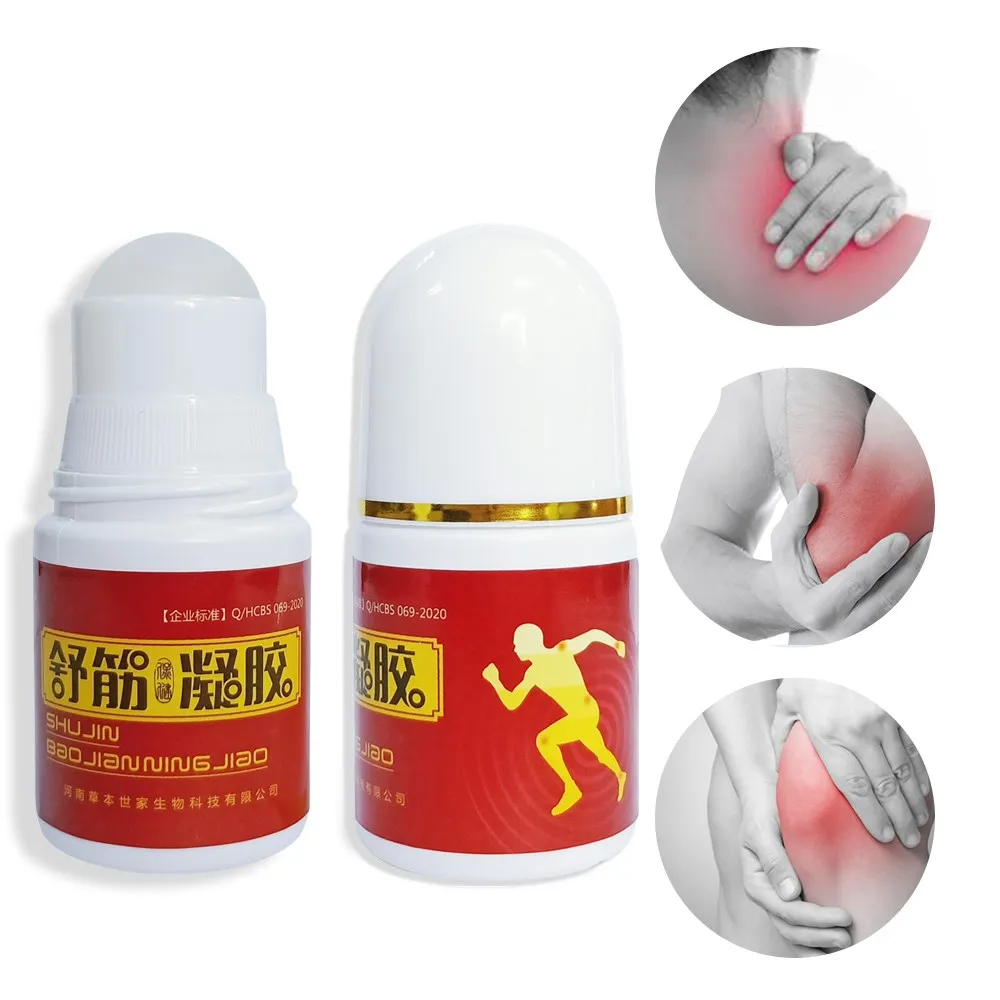 KONGDY 40g Pain Relief Cream Analgesic Roll-on Gel For Rheumatoid Arthritis Back Pain Relieve Chinese Medical Sinew Pain Plaster