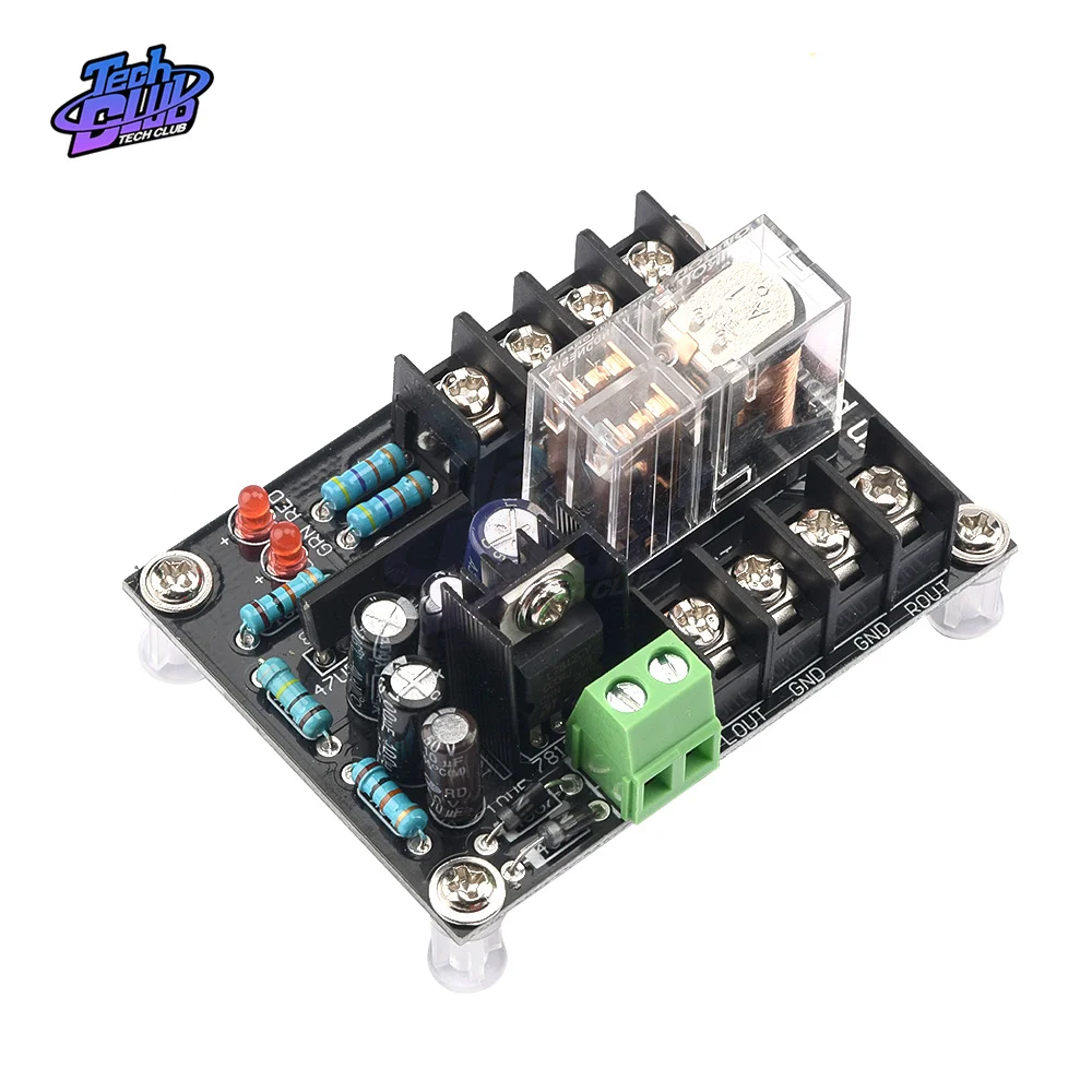 New Audio Portable Speakers 2.0 Speaker Protective Board AC 12V-18V Relay Protection Board Tool Accessories