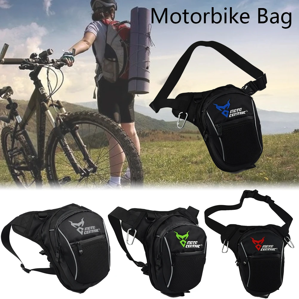 Motorcycle Drop Leg Bag Hip Bum Fanny Pack Waist Bag Waterproof Motorcycle Bag Outdoor Casual Waist Bag Motorcycle Bike Bag