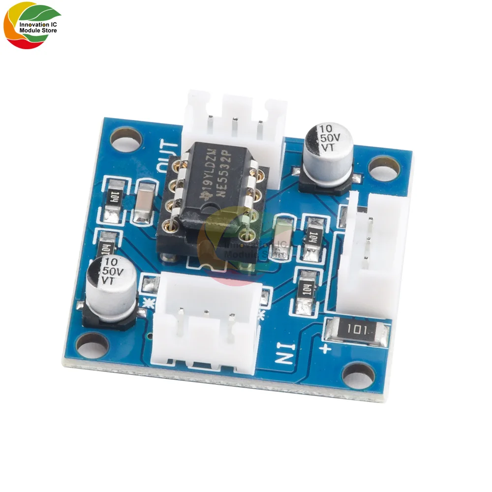 NE5532 OP-AMP HIFI Audio Preamplifier Multi-amplifier Module Dual Power Preamplifier Board Bluetooth Preamplifier Board Module