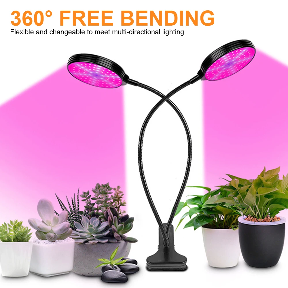 LED Plant Grow Lamp Growing Lighting Aluminum PVC Wireless Control Grow Invernadero Lants Seedlings Flower Indoor Fitolamp Light