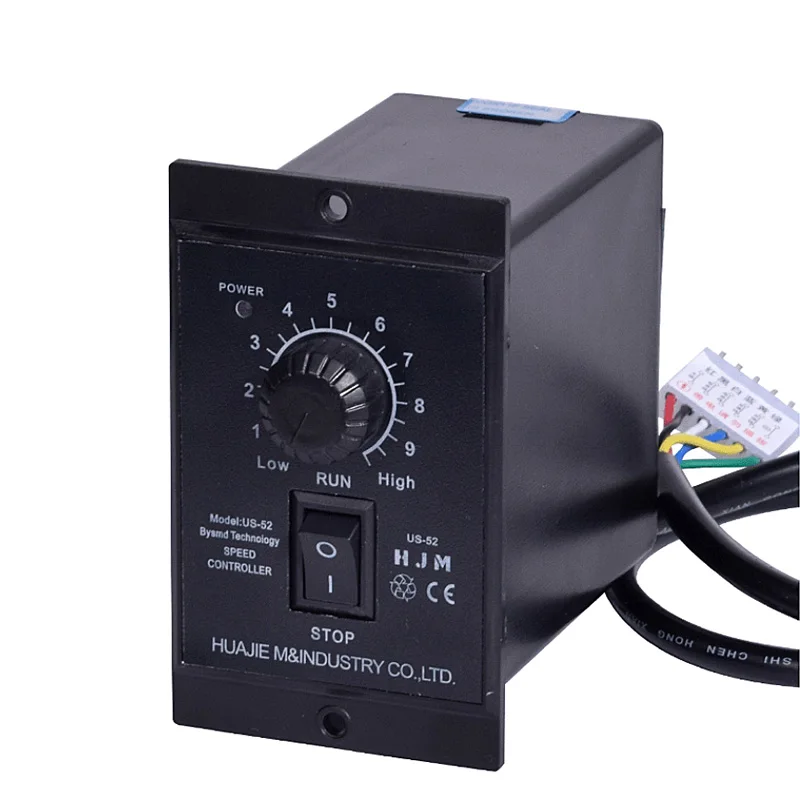 US-52/M 120W AC 220V 50/60Hz Single-phase Motor Speed Pinpoint Regulator Controller Motor speed control Governor