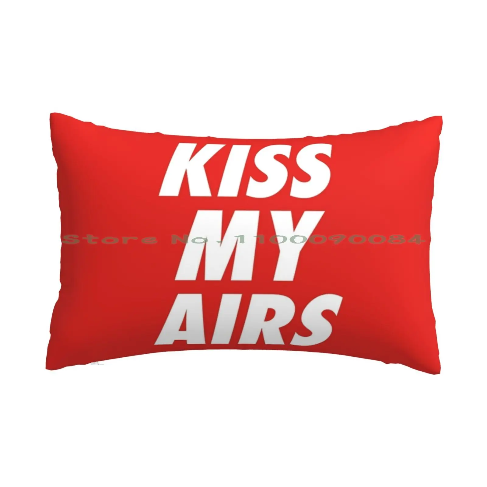 Kiss My Airs Sneaker Head Red & White Pillow Case 20x30 50*75 Sofa Bedroom Yellow Kid Children Cute Japan Rubber Duck Plastic