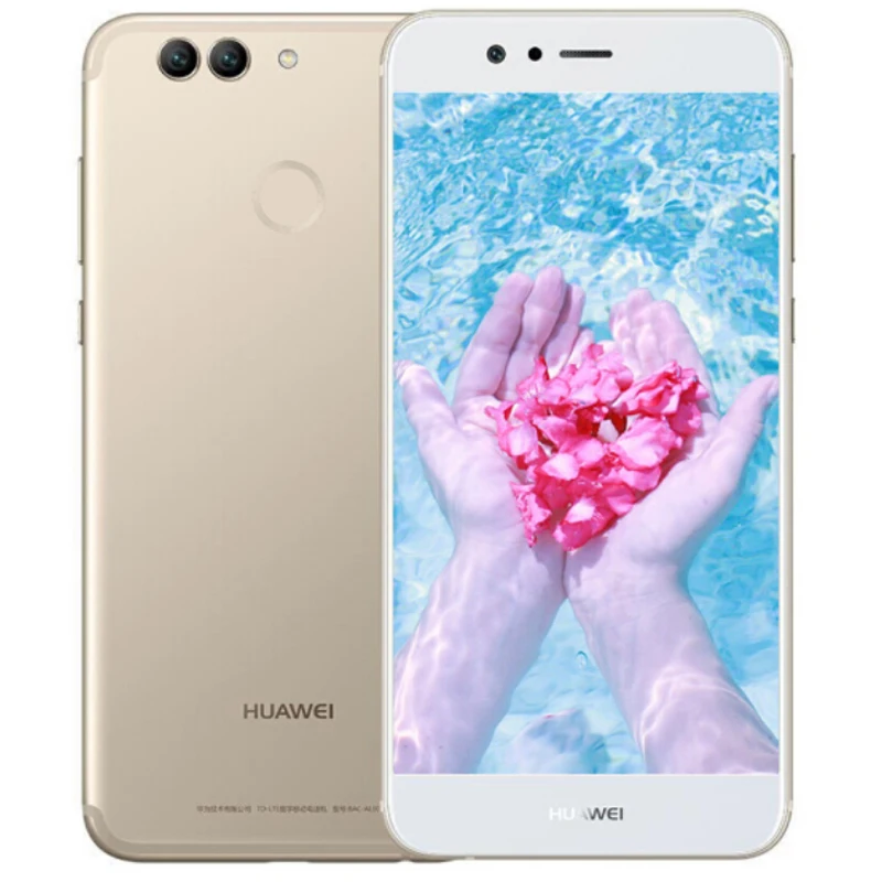 Original HuaWei Nova 2 Plus Mobile Phone 20.0MP Kirin 659 Octa Core 5.5" 1920x1080 Android 7.0 Fingerprint Google Play 4GB 128GB