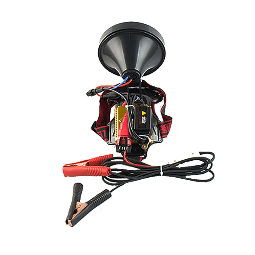 JY-703A 12V DC High Quality Plastic Headlight, Camping Portable Hernia Headlight  