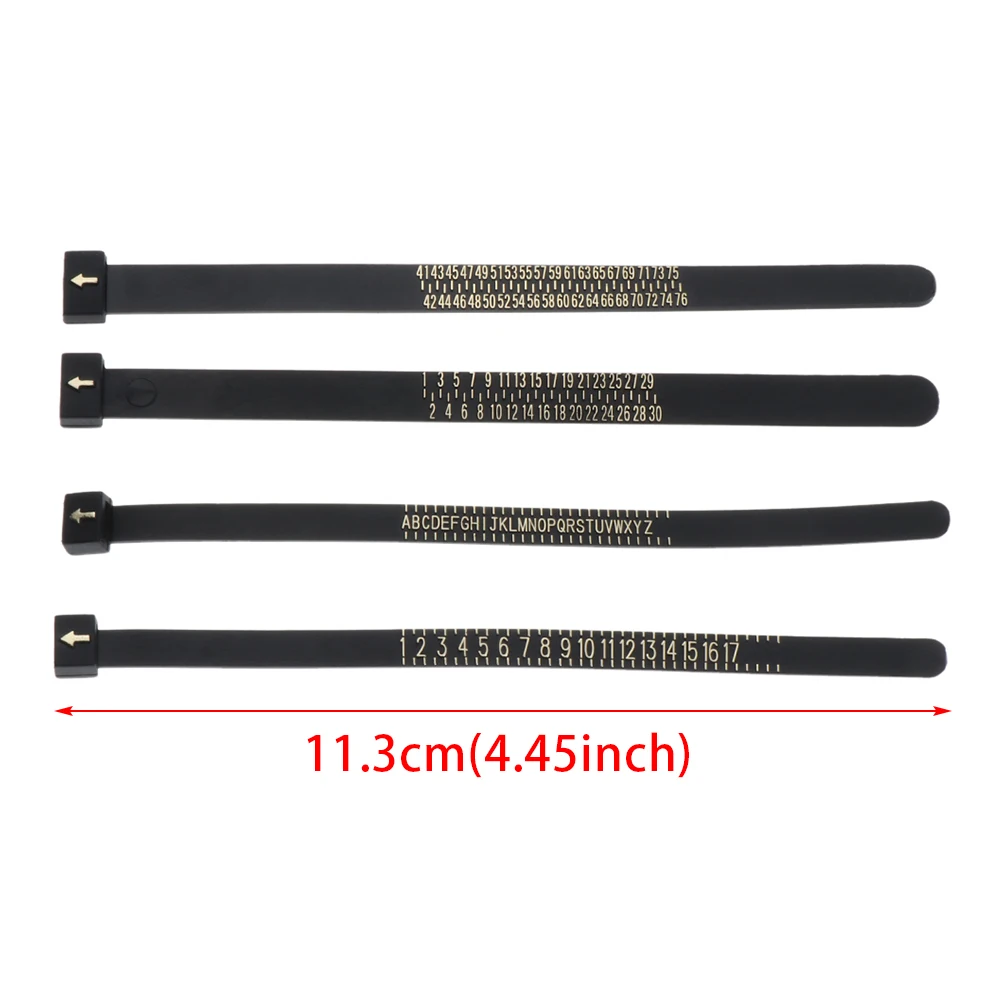 حلقة بحجم المملكة المتحدة/لنا الرسمية البريطانية/الأمريكية الاصبع قياس قياس الرجال و إمرأة أحجام A-Z مجوهرات التبعي أدوات #6