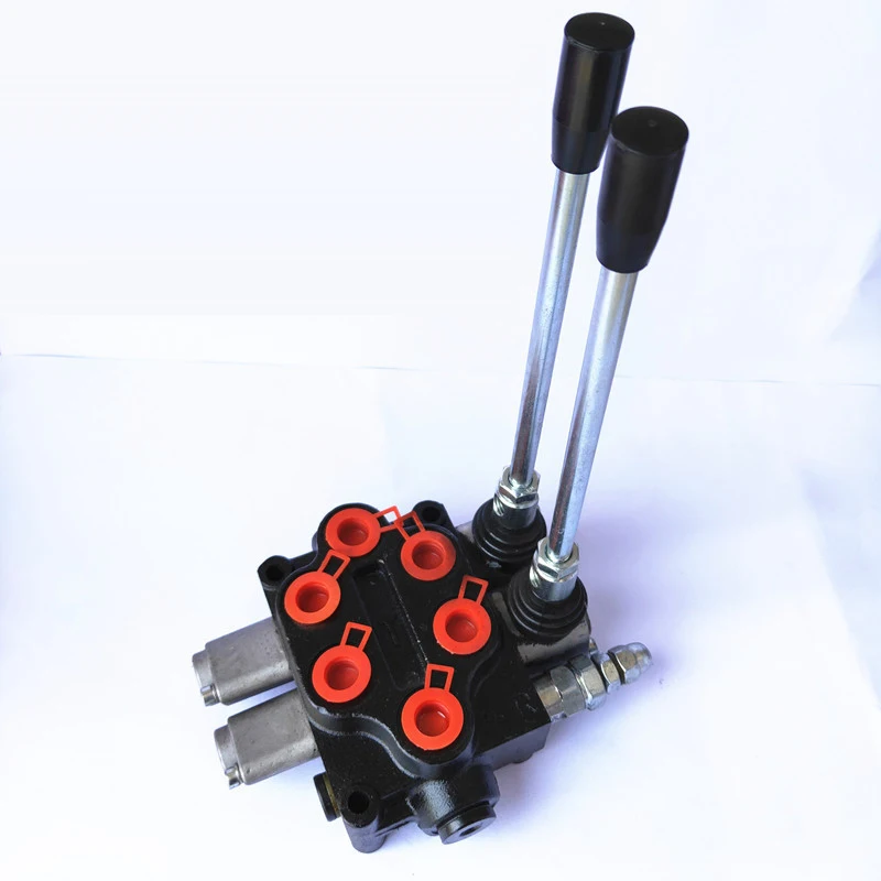 صمام هيدروليكي متعدد الاتجاهات صمام عكسي موزع محرك الأسطوانة الميكانيكية ZD-L102 التحكم في موزع الصمام متعدد الاتجاهات