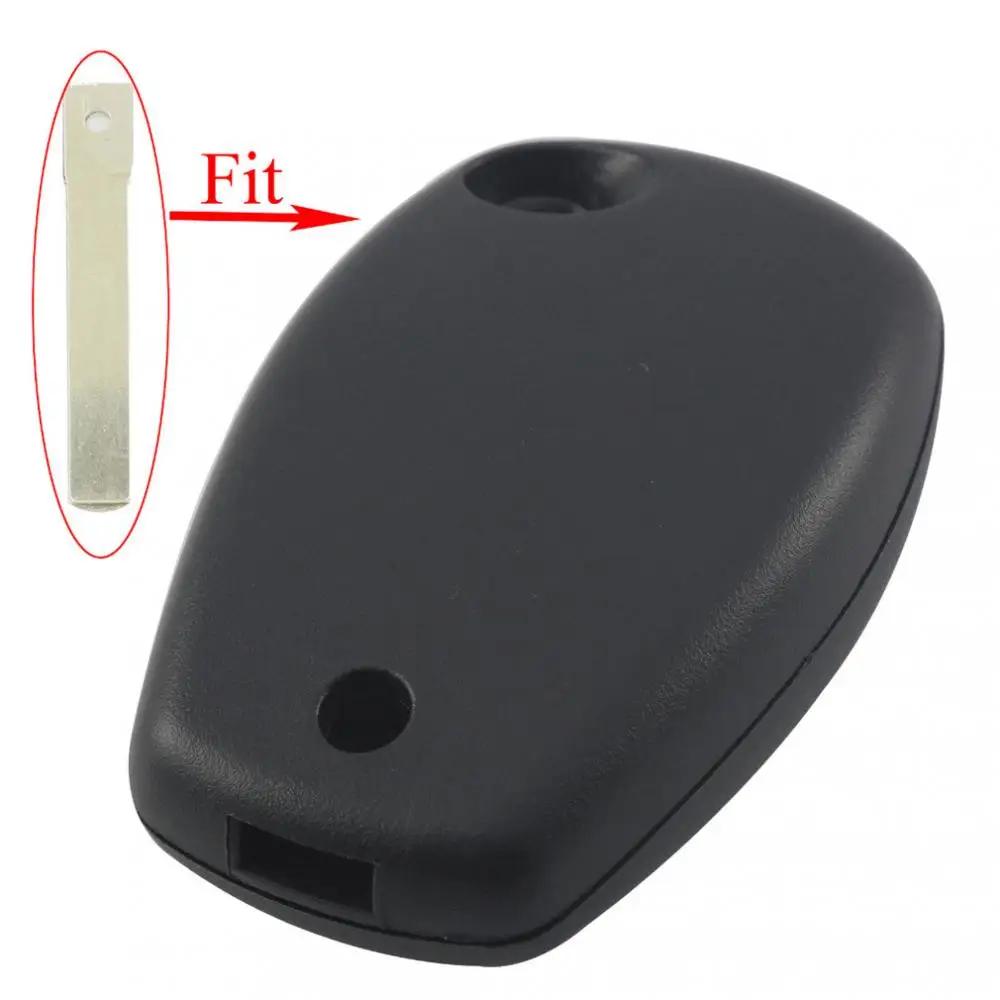 Carcasa para llave de coche, carcasa para mando a distancia, sin cuchilla, compatible con Twingo/Kangoo 2, Renault Dacia Modus Clio 3, 2 o 3 botones