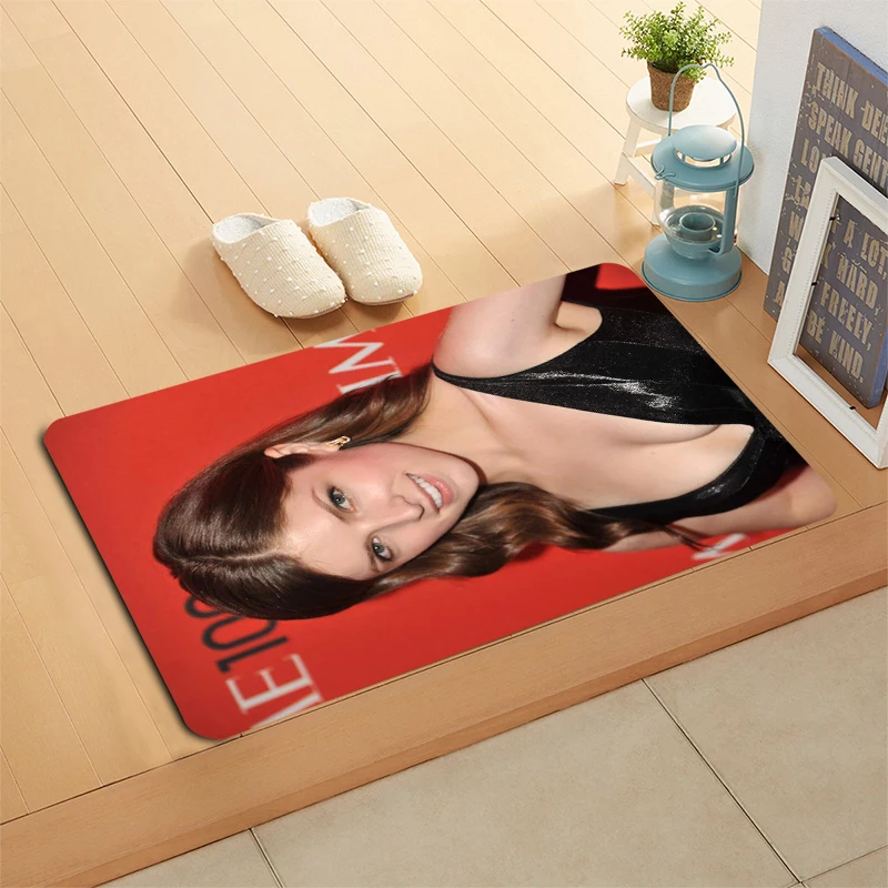 New Arrival Anna Kendrick Doormat Home Mat Machine Made Anti Slip Carpet Living Room/Hallway Bath Mat Christmas Gift 9-2