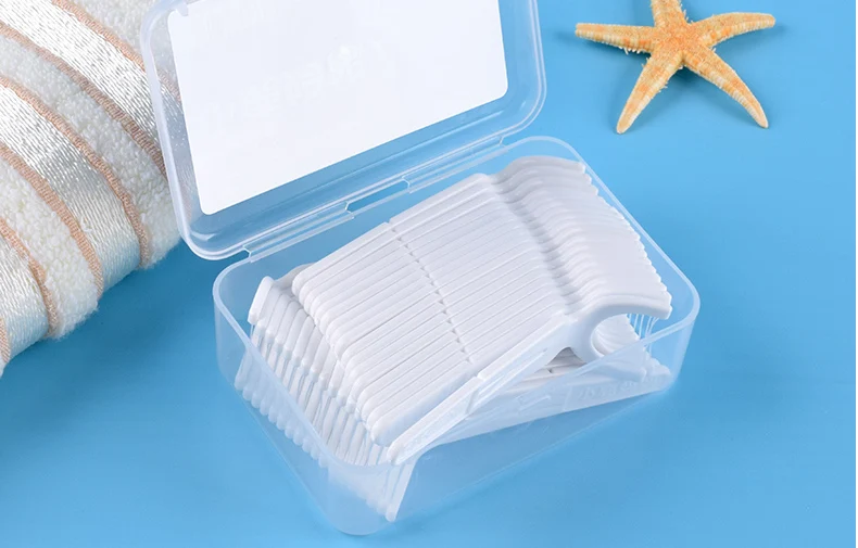 Super Deer 30Pcs Volle Zahnseide Reinigung Zurück Zähne Zahnmedizin Werkzeug Zahnseide Picks Zahnstocher Mundhygiene Pflege Werkzeuge – Detail 10