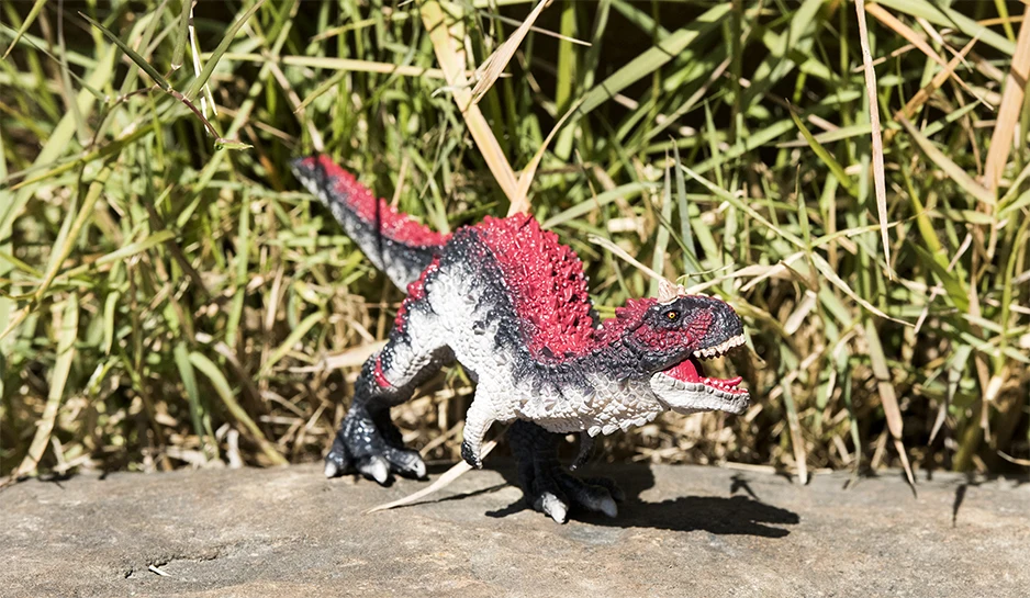 Hitwo prä historische Jurassic Indominus Rex Action figuren offenen Mund wilde Welt Tiere Modell PVC hochwertige Spielzeug für Kinder Geschenk – Detail 4