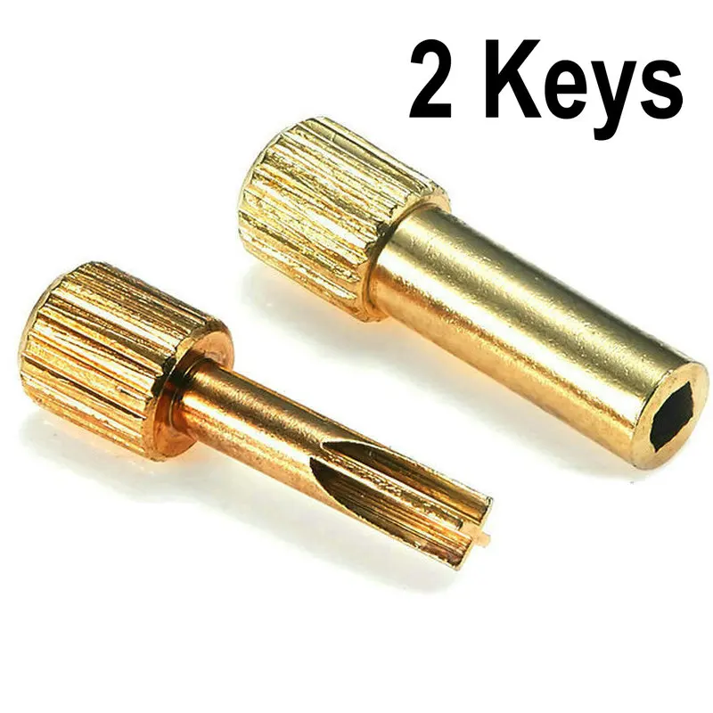 Poste Dental chapado en oro, poste de tornillo y llave, pasadores dentales, suministros de materiales dentales, 50 piezas en bolsa