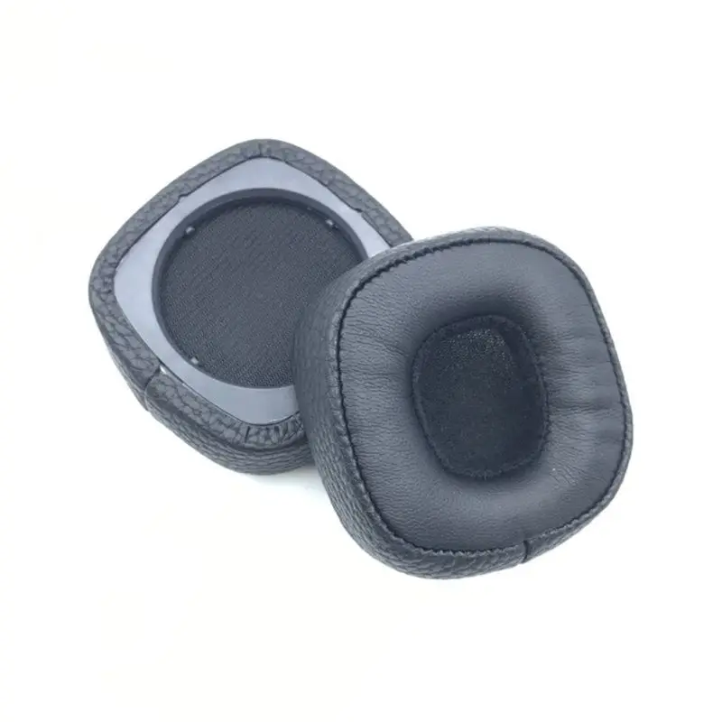 1 زوج/2 قطعة استبدال وسادة الأذن وسادة ل مارشال الكبرى III سماعات QX2B