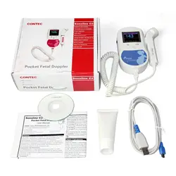 Prenatal Heart Rate Monitor Portable Fetal Doppler for Baby Home Sonar Doppler Heartbeat Monitor for Pregnant Women