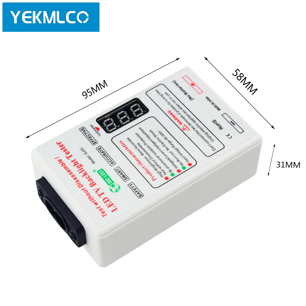 YEKMLCO LED Bút Thử 0-320V Đèn Và TV Đèn Nền Máy Mà Không Cần Tháo Lắp Màn Hình Sửa Chữa Công Cụ Bảo Trì LED Đính Hạt kiểm Tra Thiết Bị