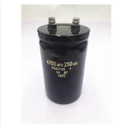 

250V4700UF 4700UF 250V 4700MFD250VDC Electrolytic Capacitor 50X105MM