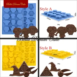 3D Movie Cartoon Character Chocolate Mold DIY Creative Fondant Biscuits Mousse Mould Cake Decorating Tools Baking Accessories