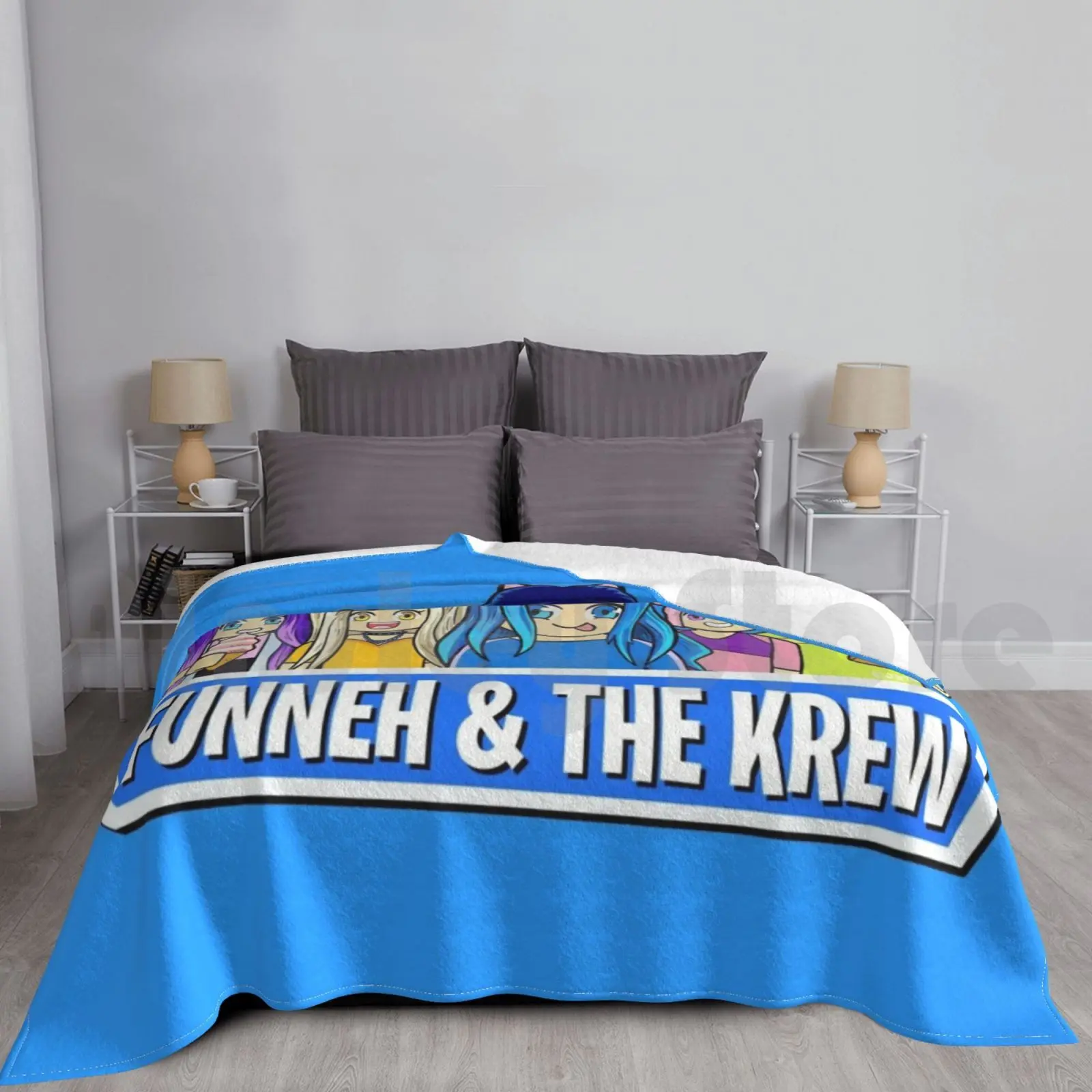 

Blox Krew Blanket Super Soft Warm Light Thin Funneh Itsfunneh Its Funneh Lunar Draco Gold Manga Manga Girl Anime Anime