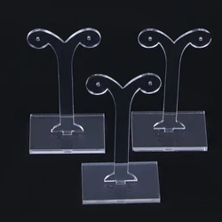 Brinco Display Stand para Mulheres, Brinco Hanger, Jóias Display Rack, Girl Show, Acessórios Brancos, 1Pc