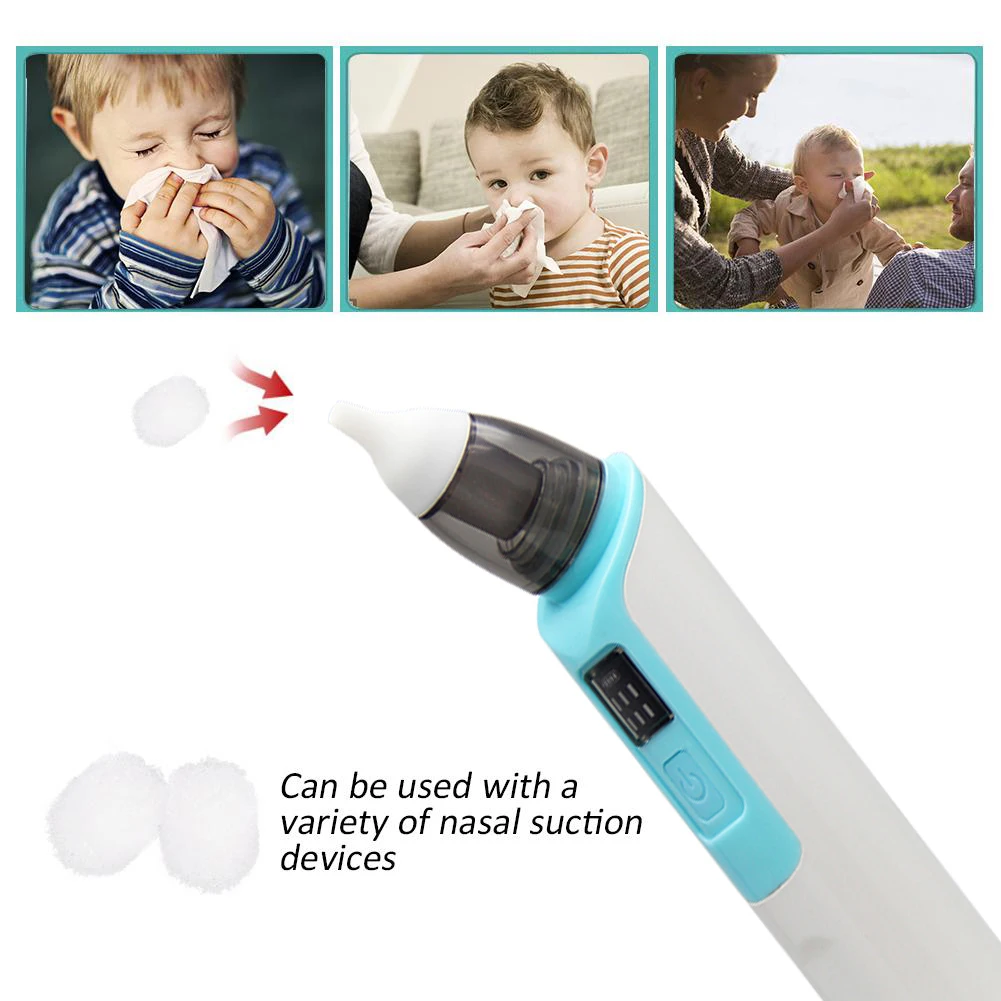 ELERA Filter Sponge Nasal Aspirator Accessories Sponge Prevent Nasal Mucus From Blocking The Nasal Aspirator Spare Parts