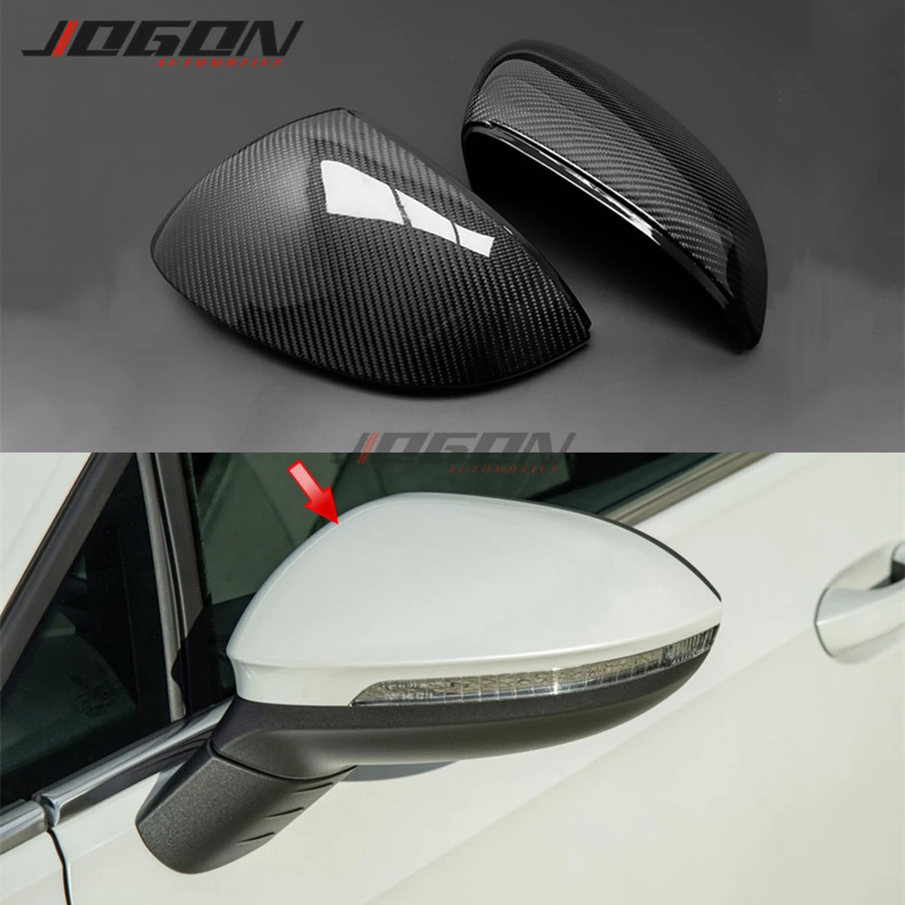 

Replace Real Carbon Fiber For VW Volkswagen Golf 8 MK8 GTE GTD GTI 2020 Car Side Wing Rearview Mirror Cover Caps Shell Trim