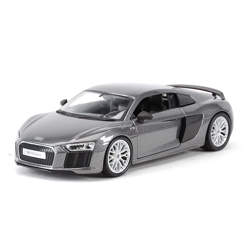 Maisto 1:24 Audi R8 V10 Plus Sports Car Static Die Cast Vehicles Collectible Model Car Toys