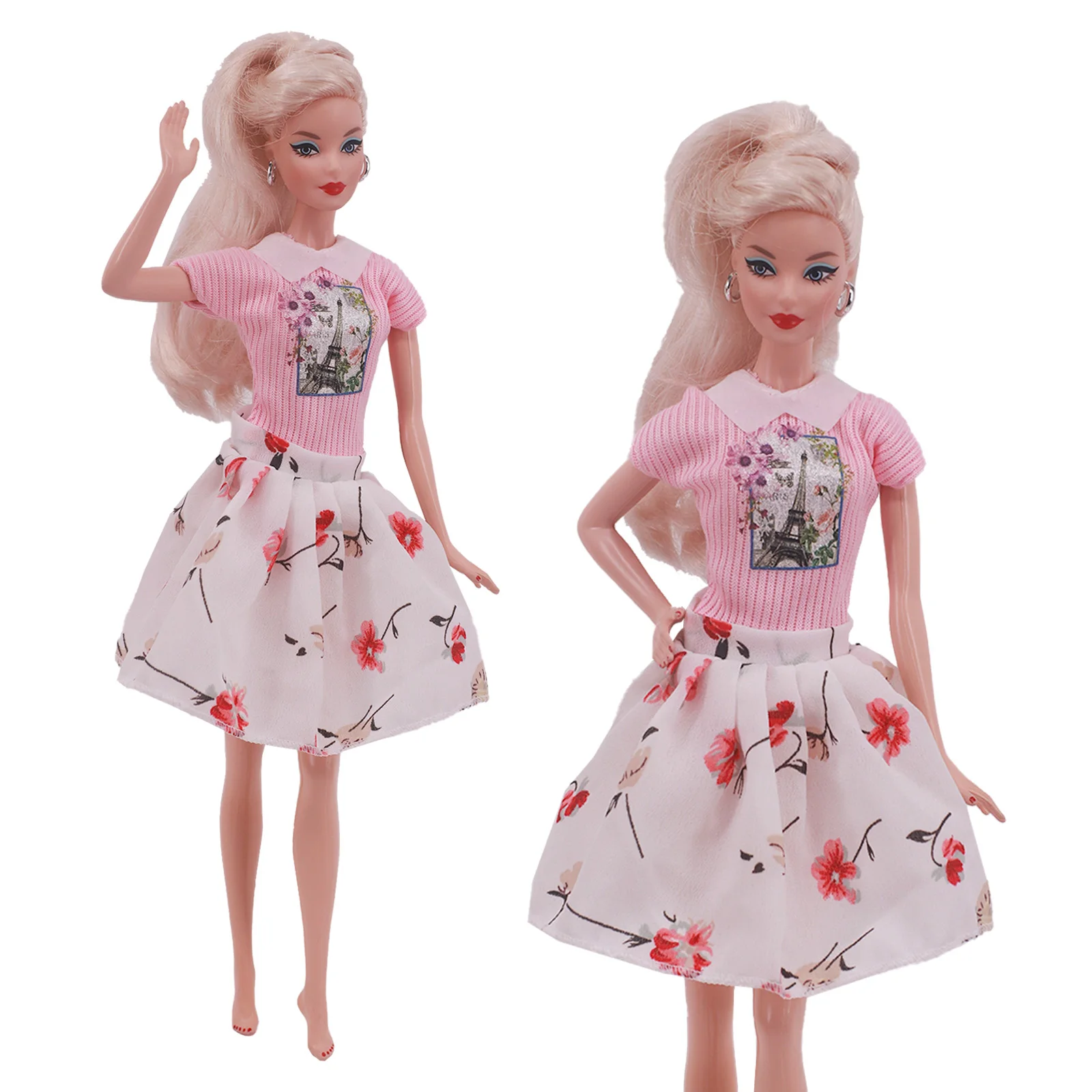Doll Vestidos Para Barbie Hechos A Mano Ropa De Moda Para Muñecas